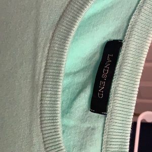 Lands End green shirt